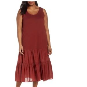 NWOT Plus size! Adorable boho dress in RED. Never been worn!